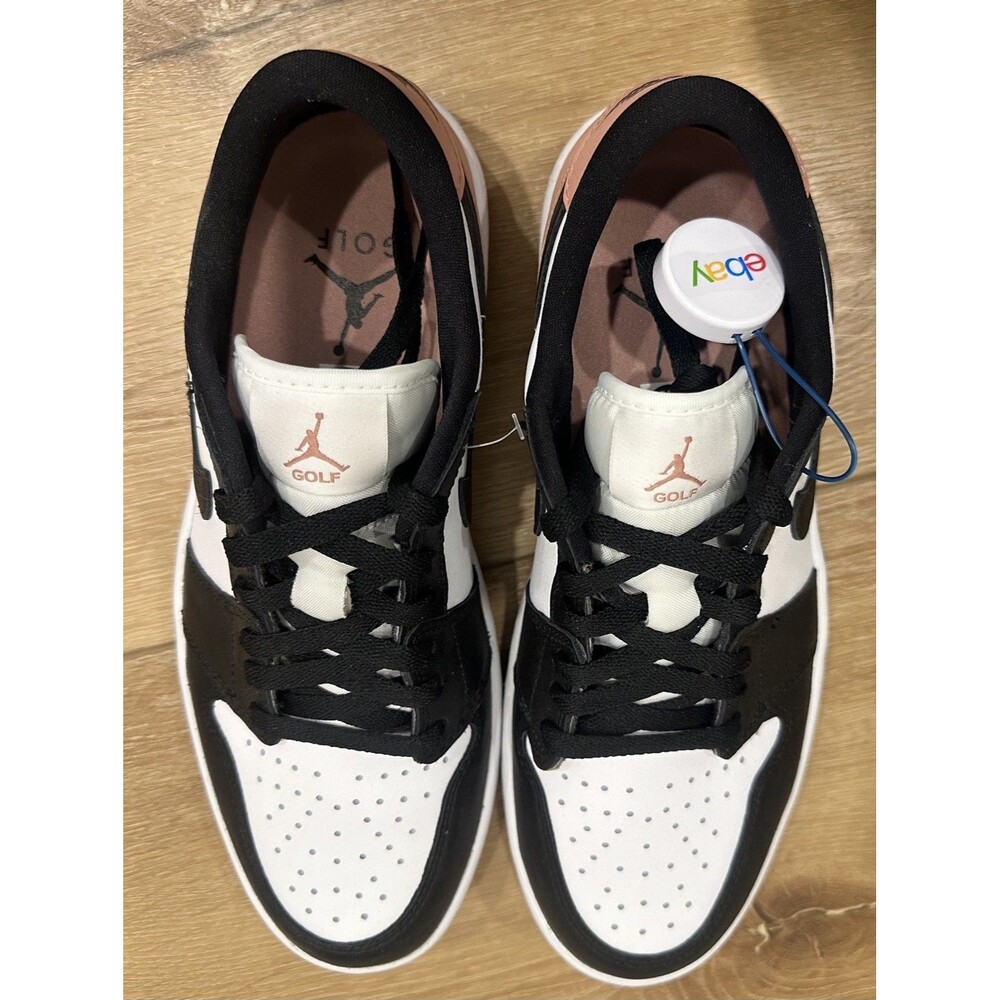 Nike Air Jordan 1 Low G Golf Shoes Men’s 8.5 Women’s 10 Rust Pink New in Box! - Picture 9 of 12